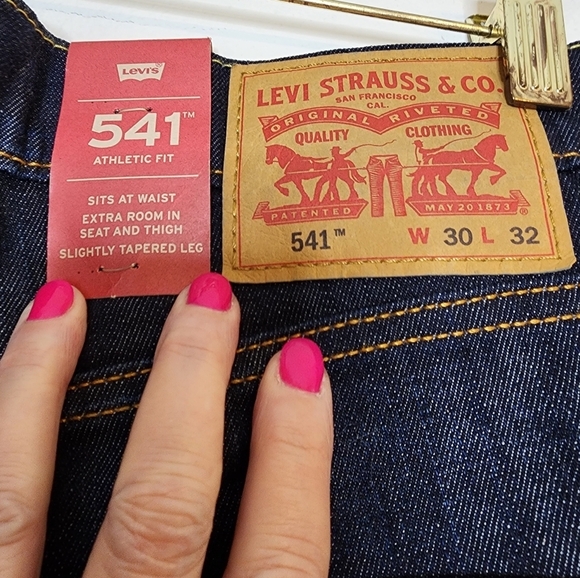 NEW 541 Athletic Taper Levi's Flex Mens Jeans Summer Classic Iconic Slim Skinny - Picture 12 of 16